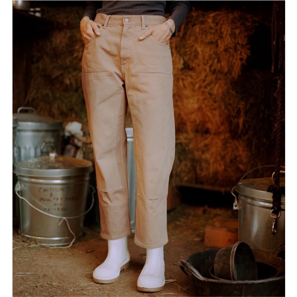 Rudy Jude adult utility Jean in BARK custom inseam size 3